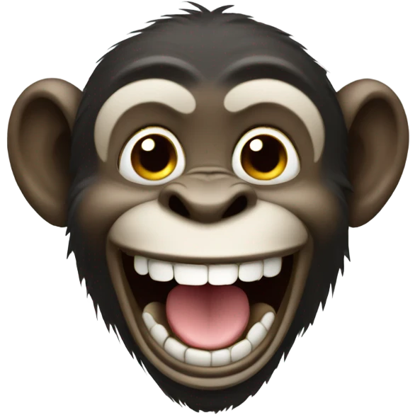 Laughing monkey emoji