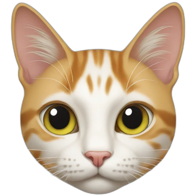 Cat turc de van White emoji