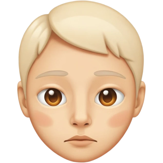 Distorted Mandela catoulouge face  emoji