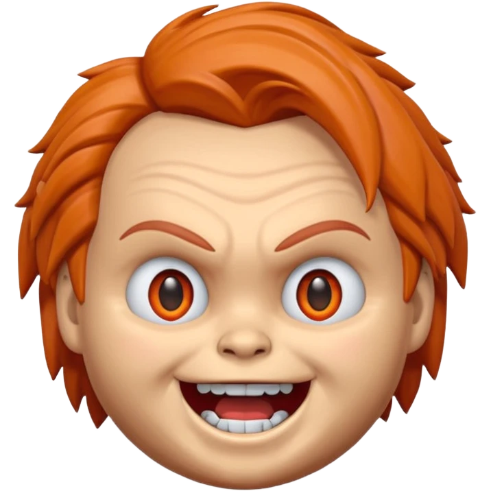 Un emojin de chuky emoji