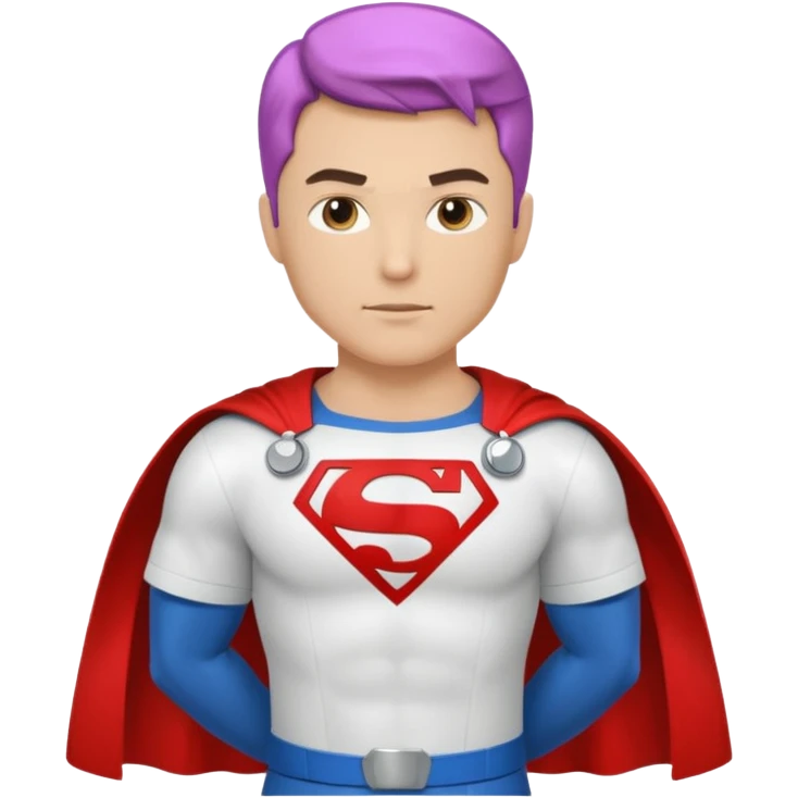 Male nurse superhero  emoji