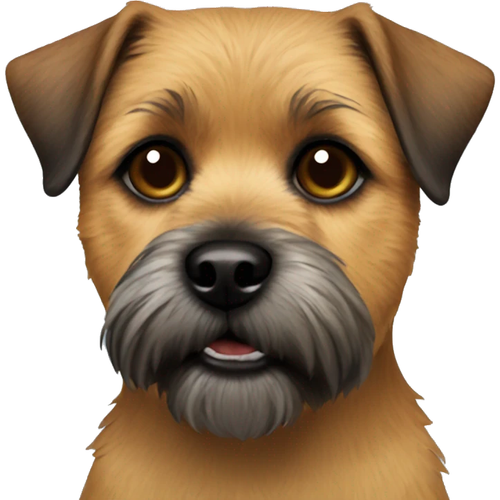 Border terrier  emoji