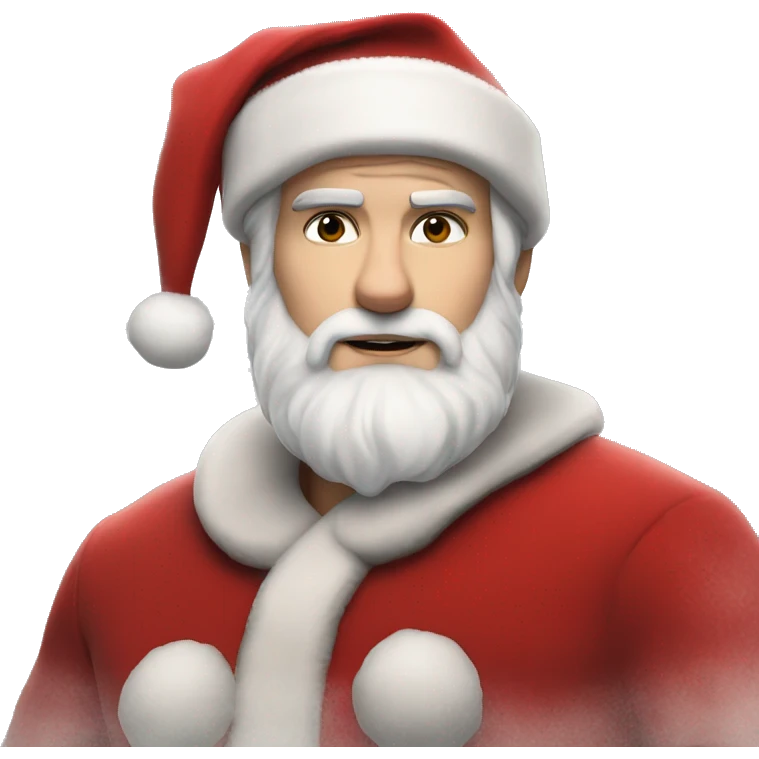 Henry Cavill as Santa Claus  emoji