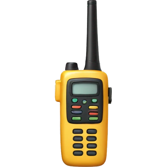 old school walkie talkie emoji