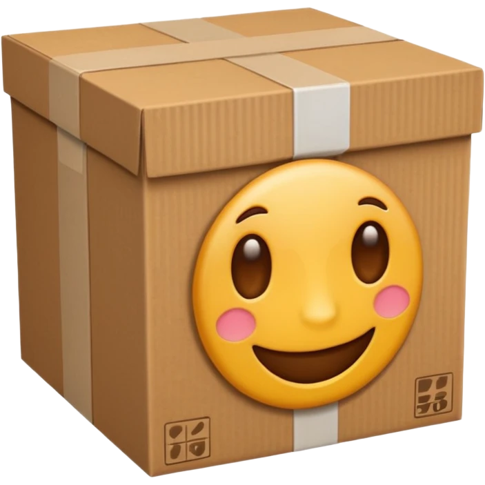 box emoji package from top emoji