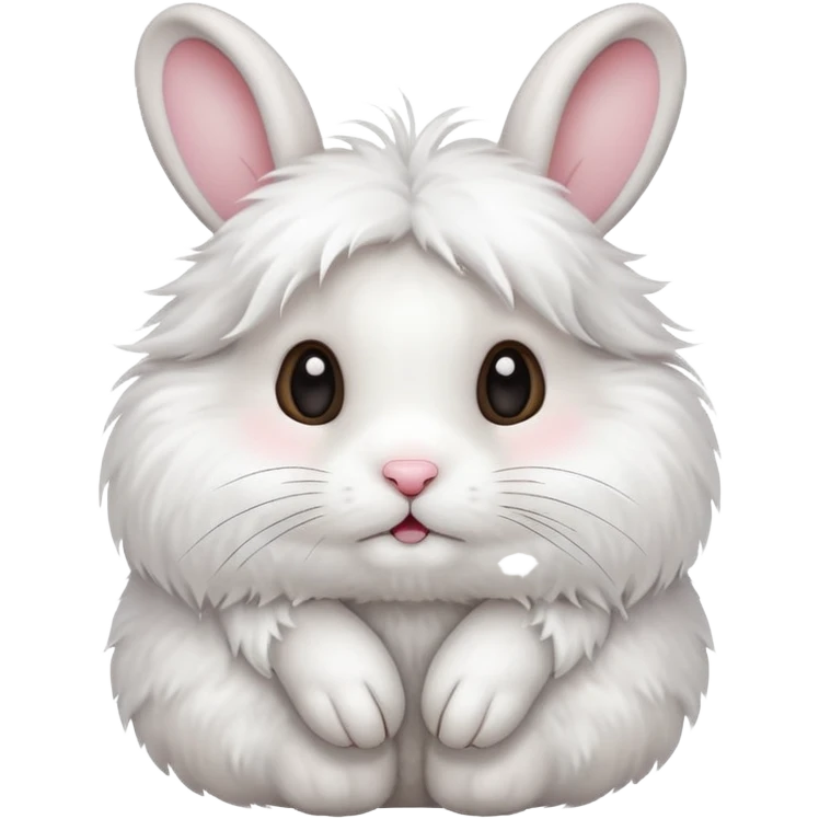 a cute and sweet rabbit emoji