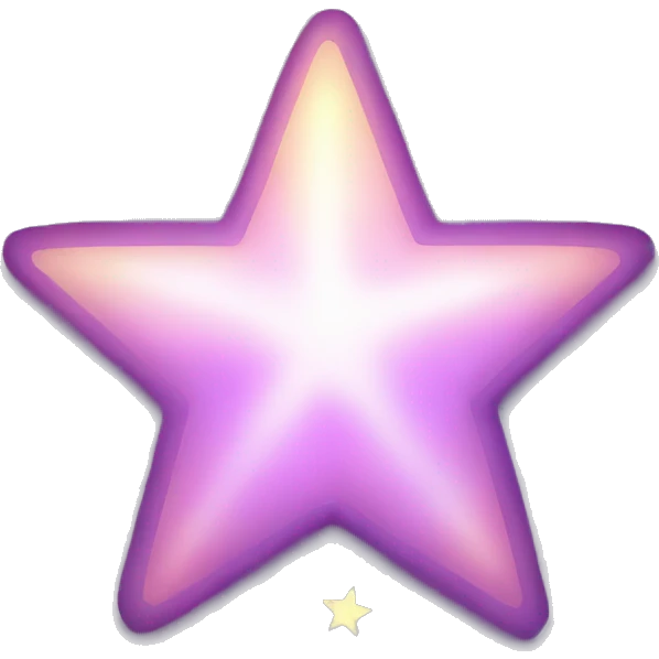 glowing star emoji