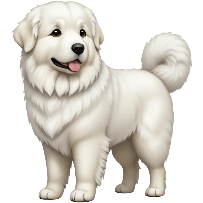 great pyrenees  emoji