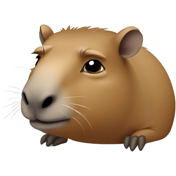 upset capybara emoji
