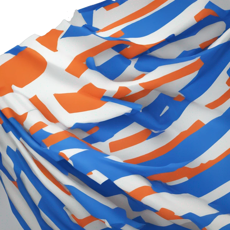 flag de carrera tecnologica color azul emoji