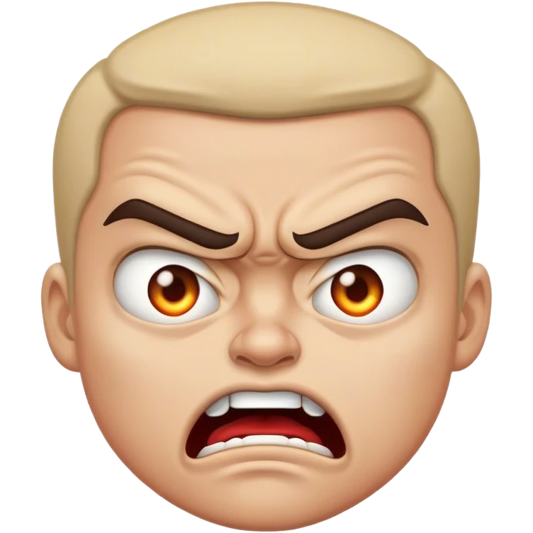 Angry emoji