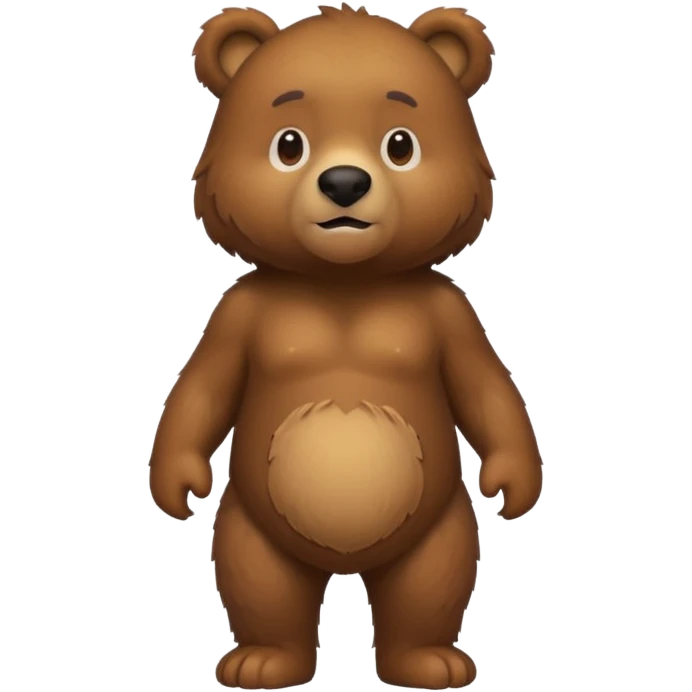 Сделай медведя emoji