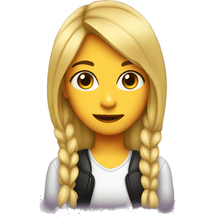 girl music emoji