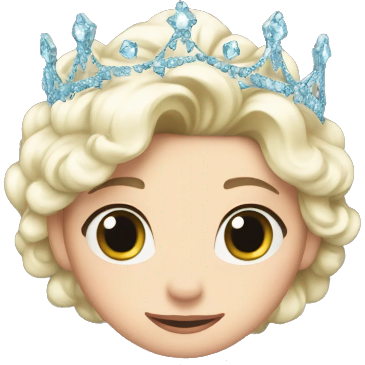 elsa crown emoji