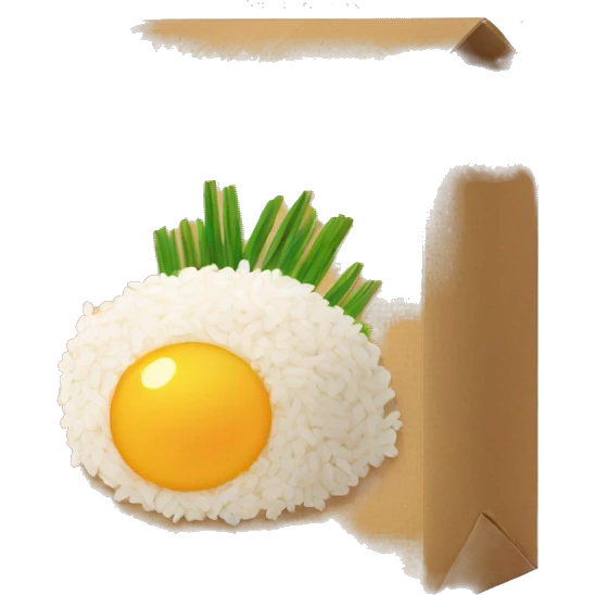 thai rice box emoji