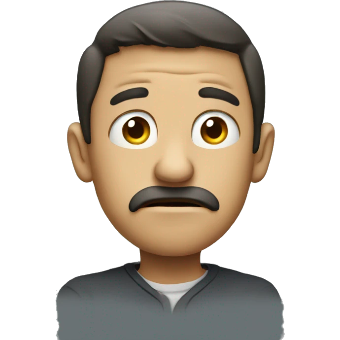 Confused person  emoji