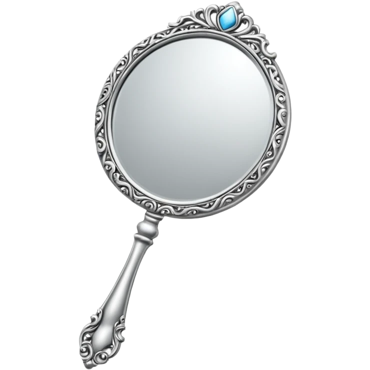 Hand mirror emoji