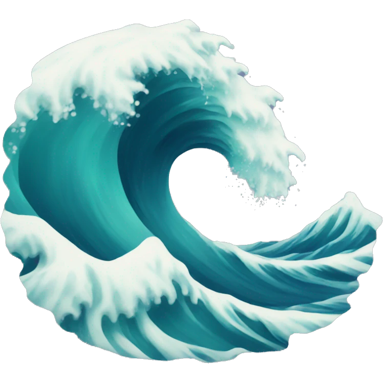 wave emoji