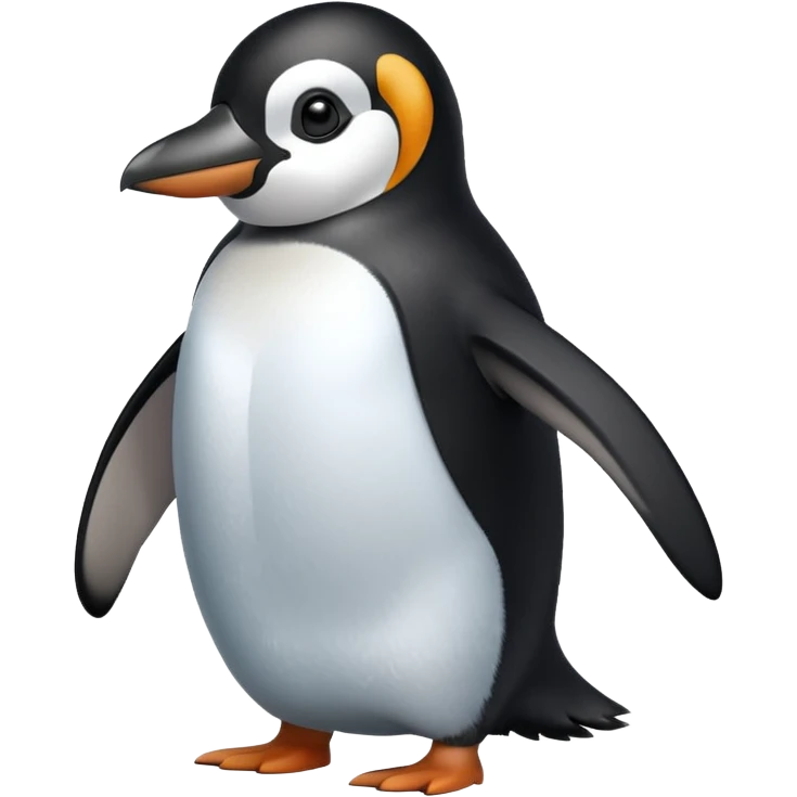 a very cold penguin emoji