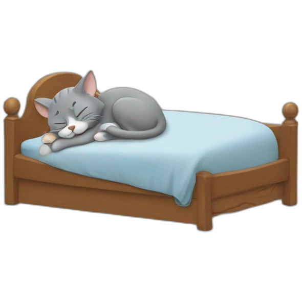 tom of tom and jerry sleeping emoji