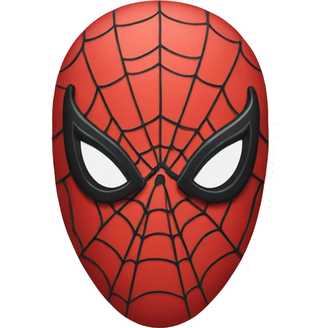 Spiderman mask emoji