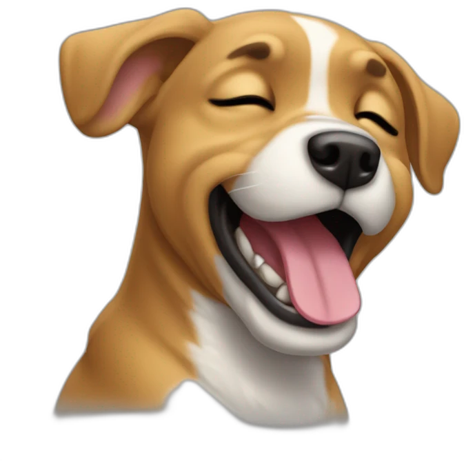 Chien qui dab emoji