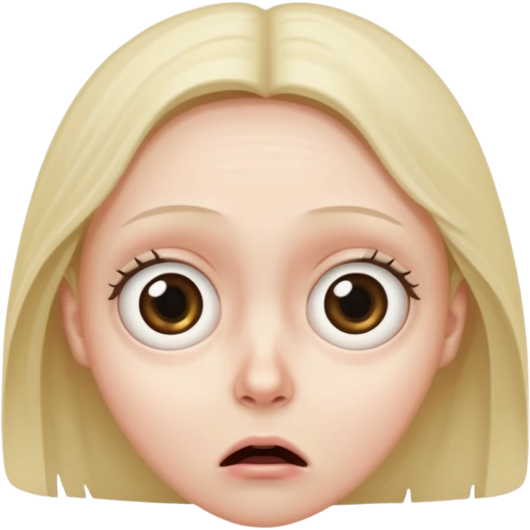 a frightened person emoji