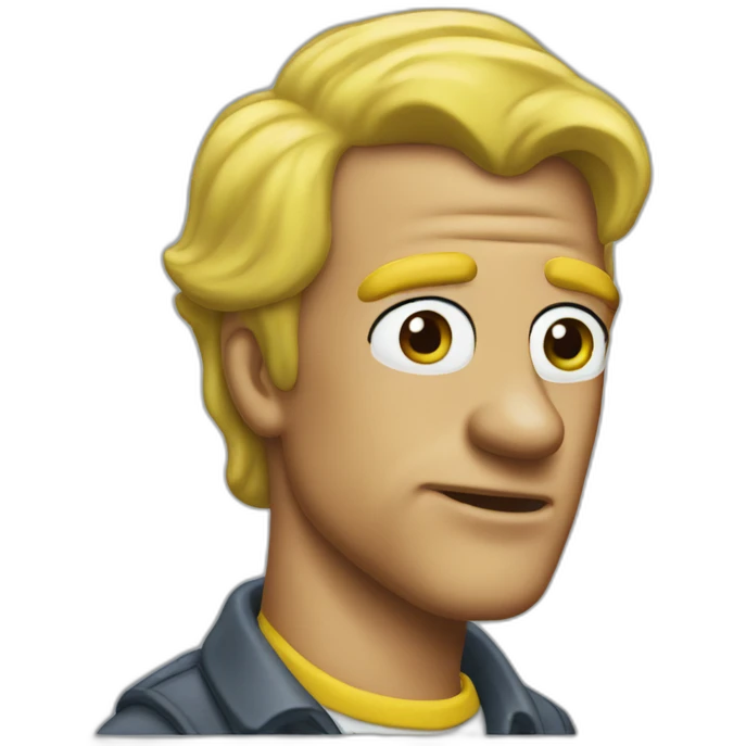 dolph starbeam from the simpsons emoji