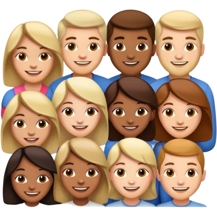 multicultural people emoji
