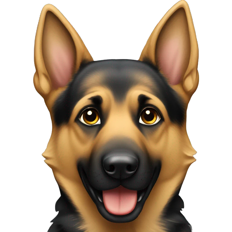 German shepard  emoji