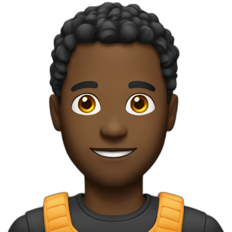 gaming black guy emoji