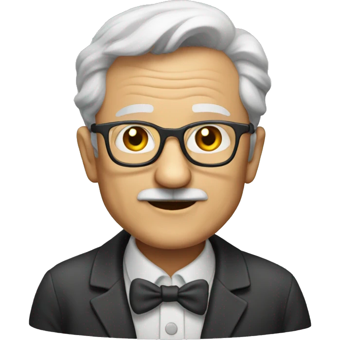 older professor emoji