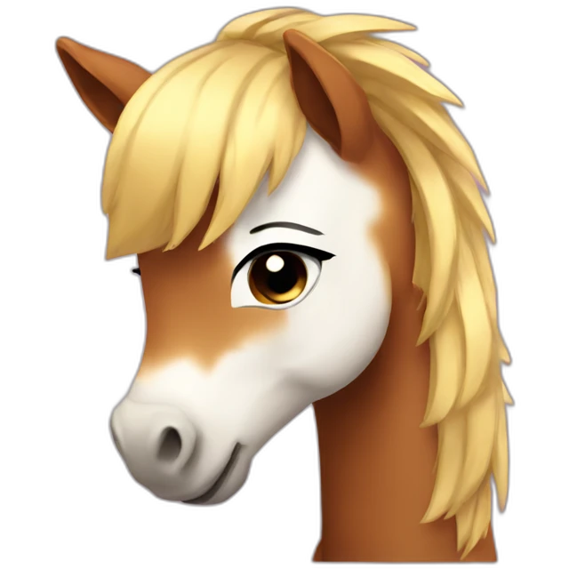 Pony Fat emoji