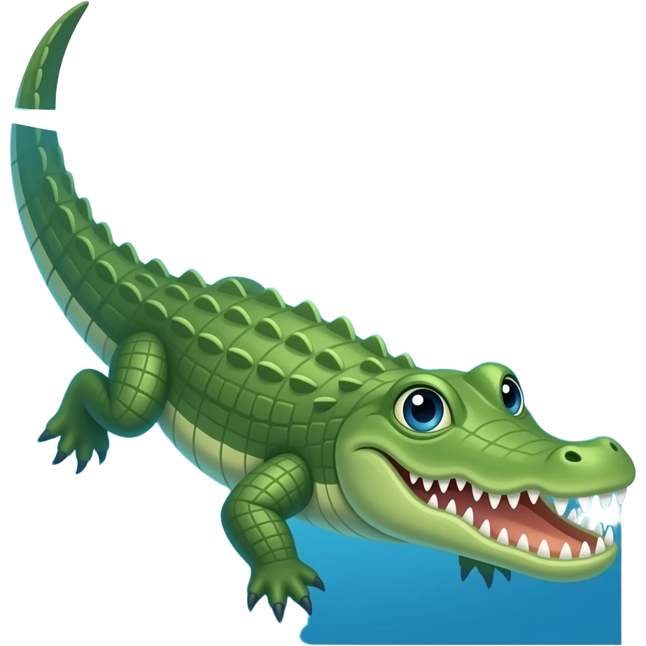 Crocodile pee in the ocean 🦍 no pee in the ocean emoji