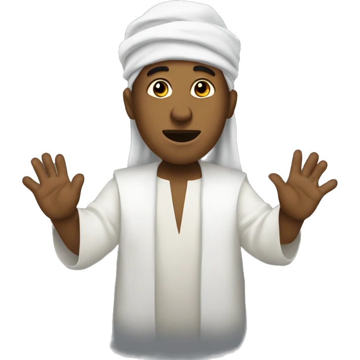 Sticker “Yahweh over your way!” emoji