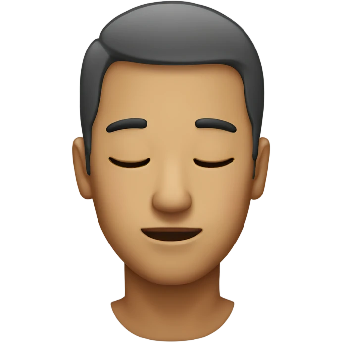 closed eyes emoji