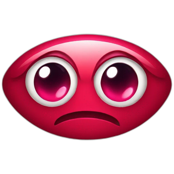 ruby logo with eyes emoji