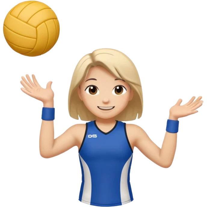 volleyball player chibi emoji