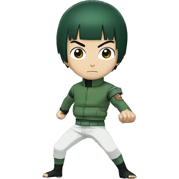 Rock lee from naruto emoji