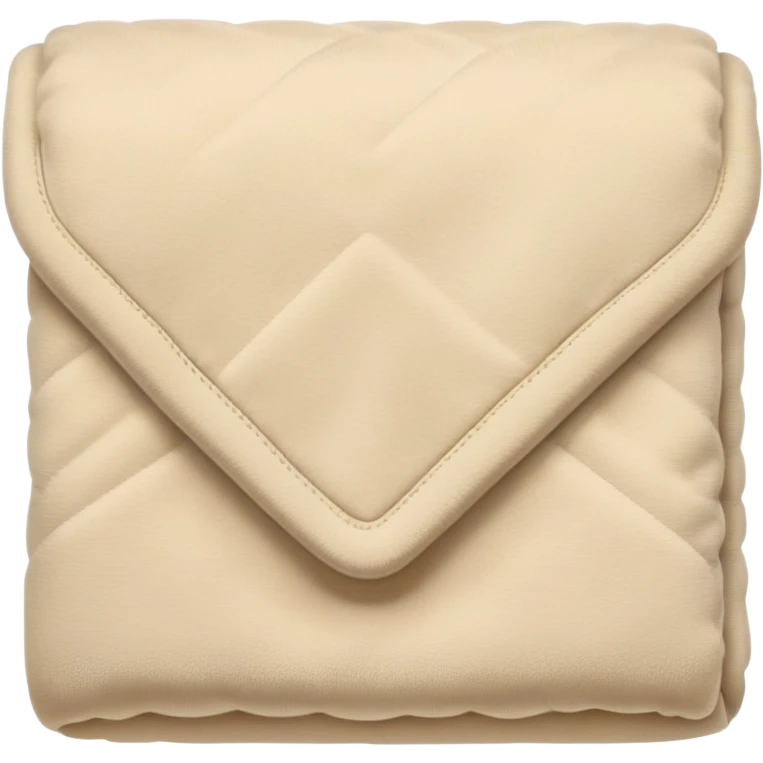 cozy beige blanket emoji