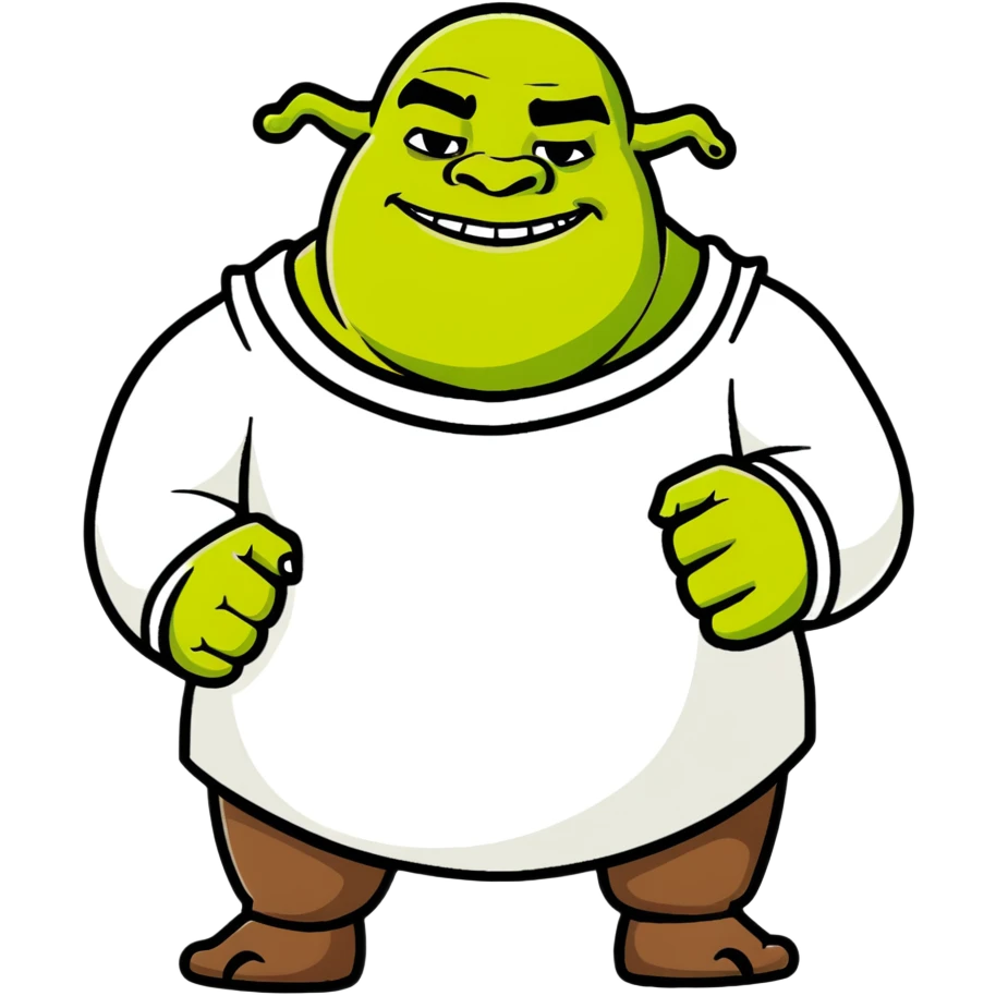 Shrek ogre emoji