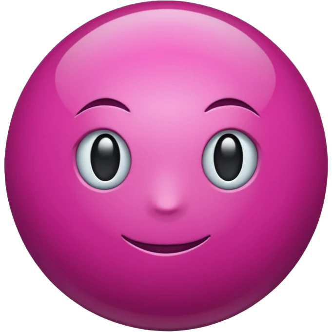 magenta sphere emoji