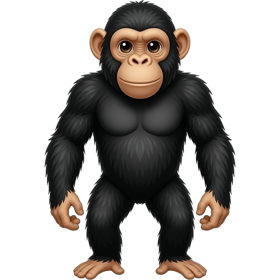 Chimpanzee emoji