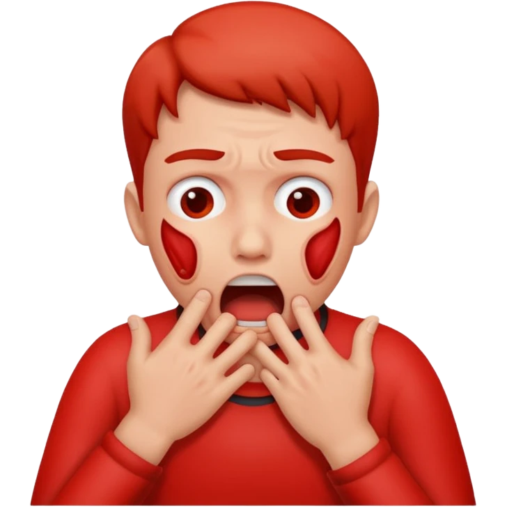 Choking emoji