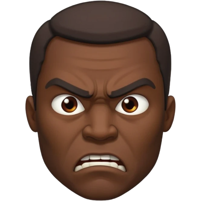 angry man looking right

 emoji