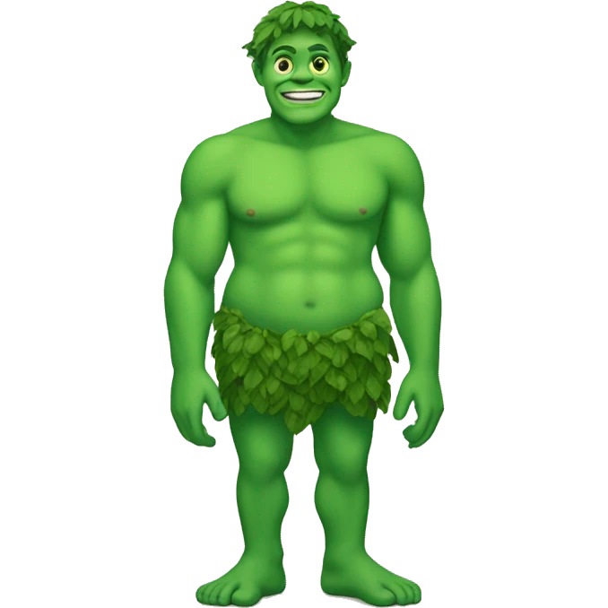 The jolly green giant  emoji