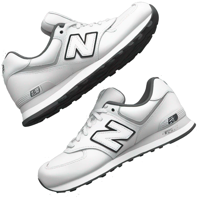 White New Balance shoes emoji