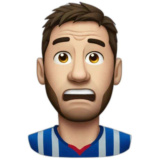 angry-messi emoji