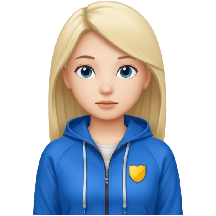 girl walks in a tracksuit  emoji