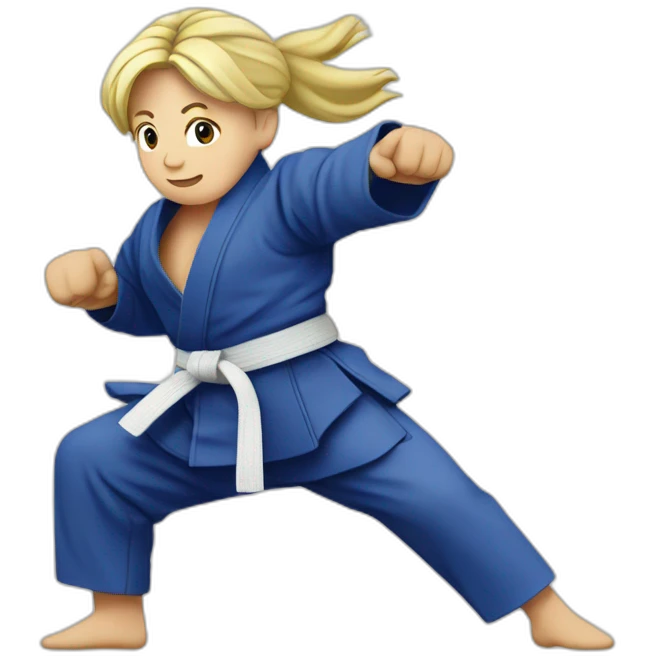 Marine lepen judo emoji